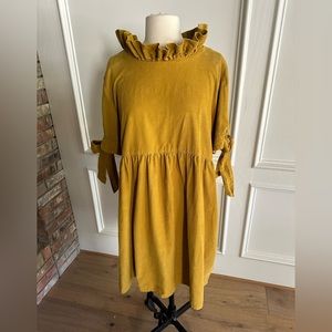 Elisabeth Wilson Corduroy Baby Doll Dress